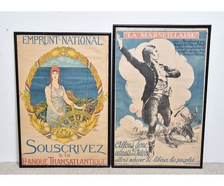 World War I La Marseillaise Poster etc.