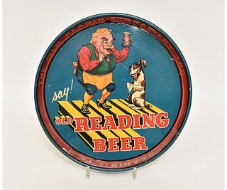 Old Reading Beer Tray