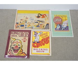 Posters - Four Circus Posters