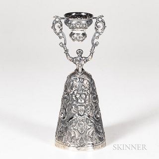 German Sterling Silver Wedding Cup