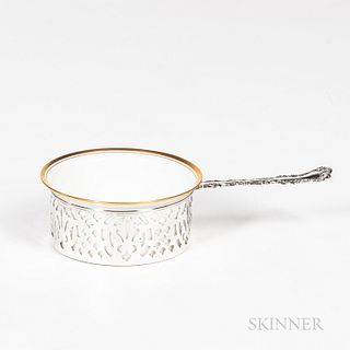 Lenox Porcelain and Watson Co. Sterling Silver Ramekin Set