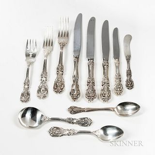 Reed & Barton Francis I Pattern Sterling Silver Partial Flatware Service