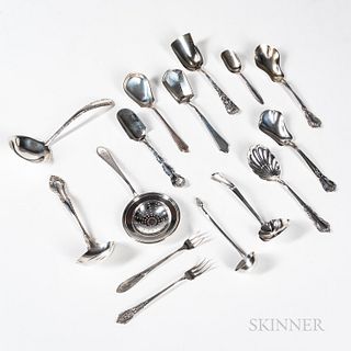 Group of American Sterling Silver Serving Pieces