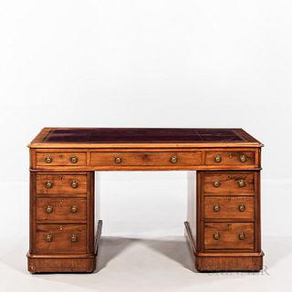 Victorian Mahogany Campaign-type Desk