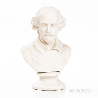 Wedgwood Carrara Bust of Shakespeare