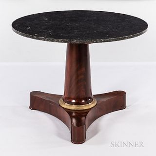 French Empire Marble-top Table