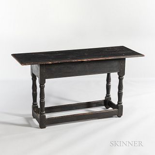 American Painted Hall Table