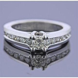 Platinum Diamond Engagement Ring 