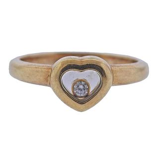 Chopard Happy Hearts 18K Gold Diamond Ring
