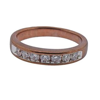 Kallati Gold Diamond Band Ring