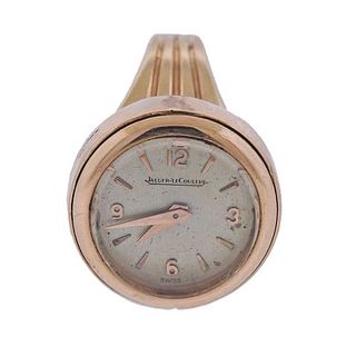 Jaeger LeCoultre Retro 14k Gold Watch Ring