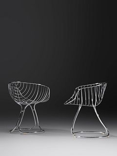 Gastone Rinaldi
(Italian, 1920-2006)
Pair of Pan Am Chairs
