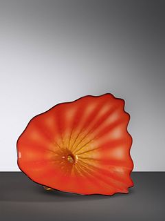 Dale Chihuly
(American, b. 1941)
Orange-Red Seaform, 1994
