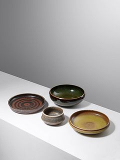 Carl-Harry Stalhane
(Swedish, 1920-1990)
Collection of Four Bowls 