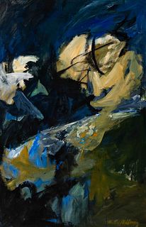 Edward Millman
(American, 1907-1964)
Baroque Blue, 1960