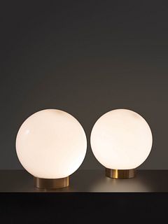 Modernist Mid 20th CenturyGlobe Lamps