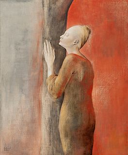 Montserrat Gudiol
(Spanish, 1933-2015)
Woman and Tree, 1962