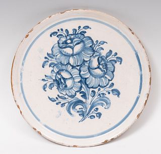 Salvilla, Poppy series; Talavera de la Reina, late eighteenth century.
Glazed ceramic.