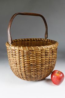 Nantucket Lightship Harvest Basket, circa 1890