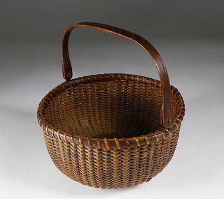 Nantucket Lightship Basket, circa 1900