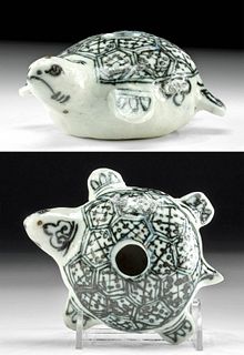Thai Sawankhalok Pottery Turtle Vessel, ex-Museum