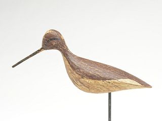 Exceptionally well carved greater yellowlegs, Ira Hudson, Chincoteague, Virginia.