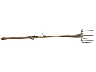 Fishing spear, used on Lake Chautauqua, New York.