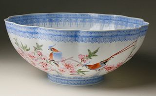 Chinese Eggshell Porcelain Bowl, early 20th Century