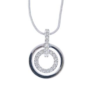 <p>SWAROVSKI - eleven items of jewellery. To include bangles, earrings and pendants. Many AF. All wi