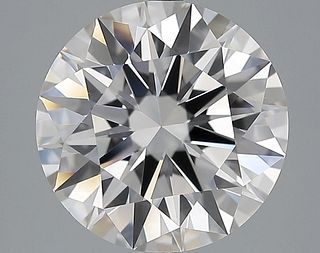 5.19 ct., H/VVS1, Round cut diamond, unmounted, IM-610-005-02