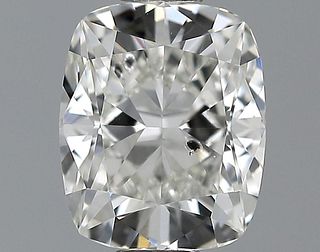 1.01 ct., I/SI2, Cushion cut diamond, unmounted, PK1965