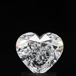 1.34 ct., D/SI2, Heart cut diamond, unmounted, PP5843-02