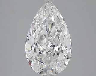 3.32 ct., E/FL, Pear cut diamond, unmounted, PK1796-01