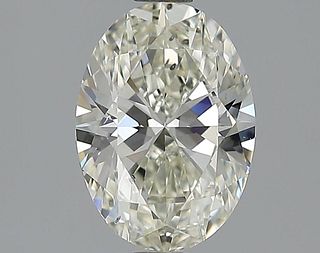 2 ct., K/SI1, Oval cut diamond, unmounted, PK1318