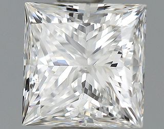 1 ct., F/SI2, Princess cut diamond, unmounted, VM-1630