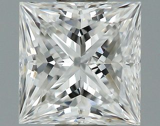 0.84 ct., E/SI1, Princess cut diamond, unmounted, BRD-1425