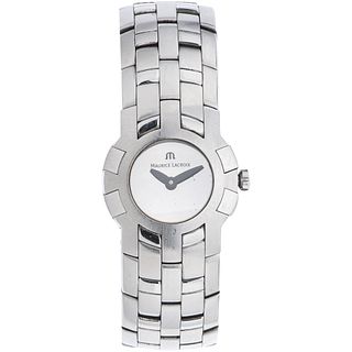 MAURICE LACROIX INTUITION LADY WATCH IN STEEL REF. 59858   Movement: quartz