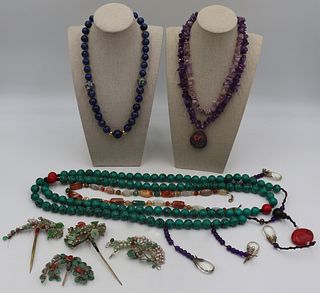 Assorted Asian Inspired Necklaces and Ornaments.