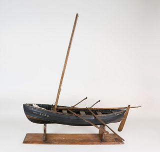Model of the Lifesaving Boat "SD 37 Galilee", 19th Century