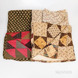 Three Calico Quilts