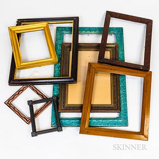Eight Wooden Frames