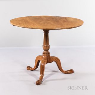 Walnut Tilt-top Table