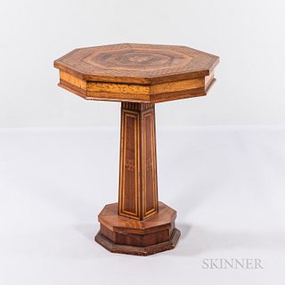 Octagonal Pedestal Table