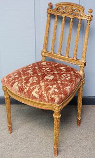 Italian Gilt Slipper Chair