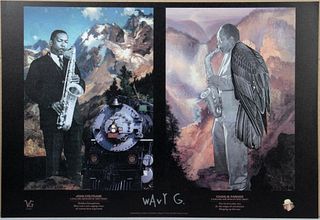 (35) Wavy Gravy/John Coltrane and Charlie Parker Posters