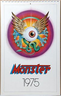 (2)Stanley Mouse/Monster 1975 Calendars