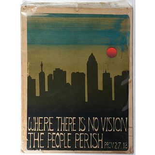 Where There is No Vision. The People Perish Poster