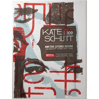 Kate Schutt at The Living Room Poster