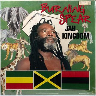 A Reggae Burning Spear. Jah Kingdom Poster