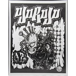(6) Ojorojo East Bay Menace Punk Rock Posters